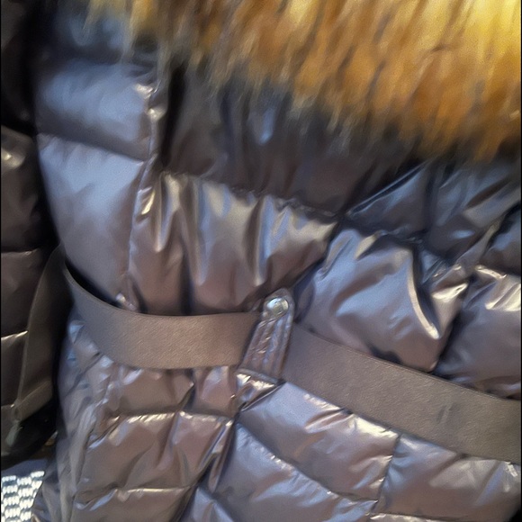 Faux fur trim hooded down puffer coat - Picture 7 of 7